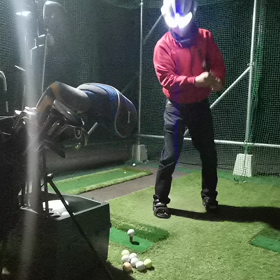 霊のゴルフ稽古連続35日目の画像