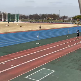 男子走り幅跳び④の画像