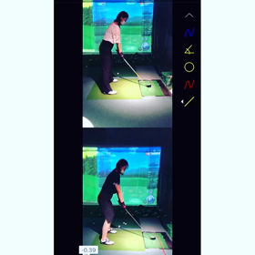 綺麗なスイングはどこで作る❓の画像