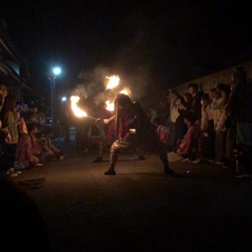 新湊の獅子舞の画像