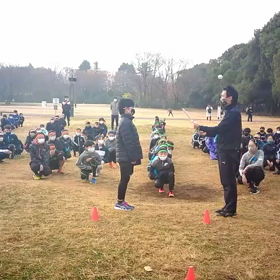 日清カップ表彰式①の画像