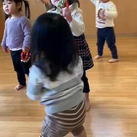 楽器遊び　動画　うさぎ組の画像