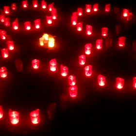 動画(梅まつりキャンドル  池袋動く歩道 常総線)の画像