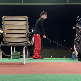 久しぶりの練習　素振りの成果はの画像