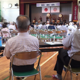 学区敬老会の画像