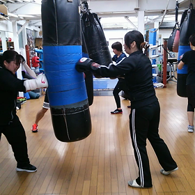 今日のトレーニング風景の画像