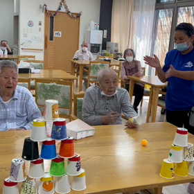 狙って倒せピンポンピラミッドの画像