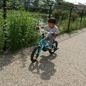 自転車のれた！の画像
