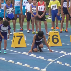 男子100ｍビデオ動画④の画像