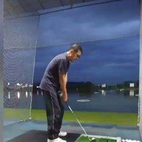 今日もスイング矯正の画像