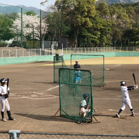 バッティング練習①の画像