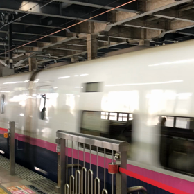 きょうの新幹線の画像