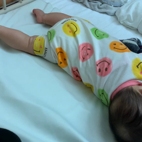 いちご状血管腫入院2日目の画像