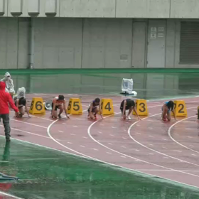 ５年女子100m予選③の画像