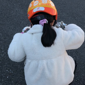 補助輪をつけなかった結果、、、の画像