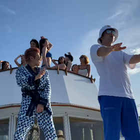 Austin Mahoneと俺のコラボ新曲MV撮影♪の画像