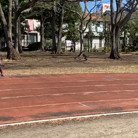 リレー特別練習（トラック）③の画像