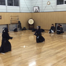 稽古納め紅白試合の画像