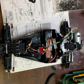 ブリッツアービートル　製作途中の画像