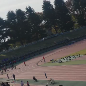 ４年男子100m 田口愛音くん３位入賞の画像