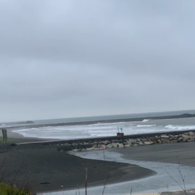 7月16日千葉北、東浪見の朝の波の画像