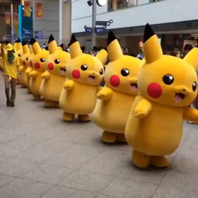 ピカチュウ大量発生チュウ！！の画像