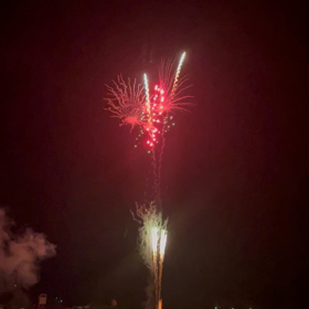 3年ぶりの花火大会の画像