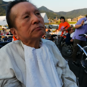 夏の夕べのひとときの画像