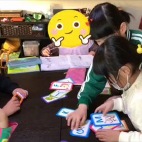 時には競い合いも取り入れて子供達のモチベーションを上げてますの画像