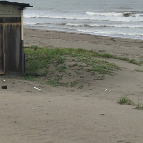 通勤途中の画像