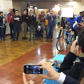 自転車もエアバックの時代に！？の画像