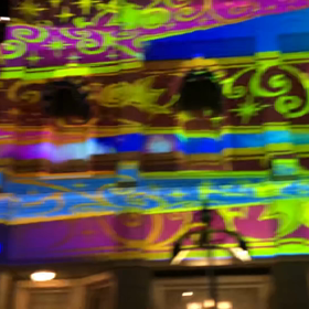 夜のキラキラコンフェ動画の画像