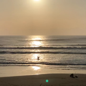 ♂️4月24日千葉北、東浪見の朝の波の画像