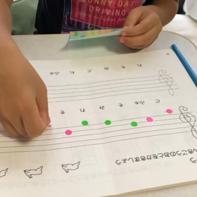 シールを使っての画像