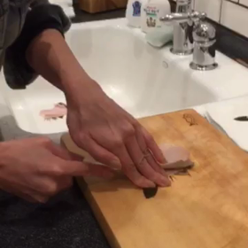 三枚下ろしの打率5割、外した方の画像（笑）の画像