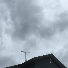 黒雲の移動の画像