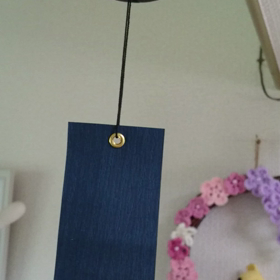 南部鉄器の風鈴(*^^*)の画像