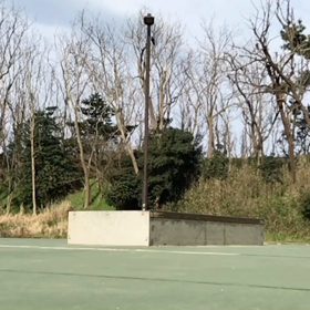 通勤途中のスケート自撮りより　　オイラ！の画像