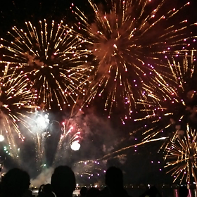 芦田川花火大会2015の画像