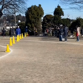 東金子駅伝（アンカー区間）優勝争い③の画像