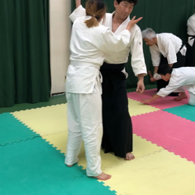 またまた、短刀への対処、、！合気道稽古日誌の画像