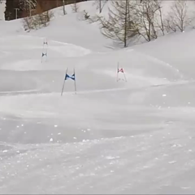 SLの板でGSのポールセットの画像