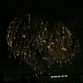 秋の花火。の画像