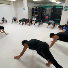 みんなでわいわい、トレーニング^_^の画像