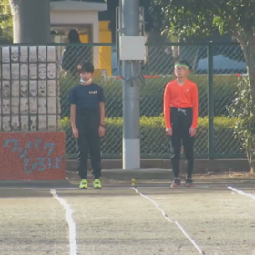 男子リレー選考会（ゴール付近）⑤の画像