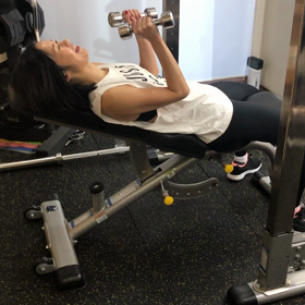 自主トレの時は動画が便利〜♪の画像