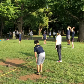 8月29日 航空公園練習(準備運動)③の画像