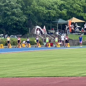 チャレンジトライアル女子100m決勝①の画像