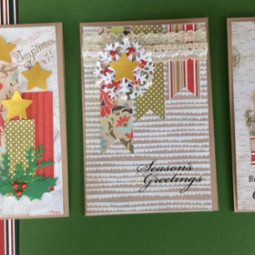 ポップアップクリスマスカードの画像