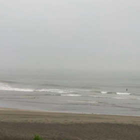 7月14日千葉北、東浪見の朝の波の画像